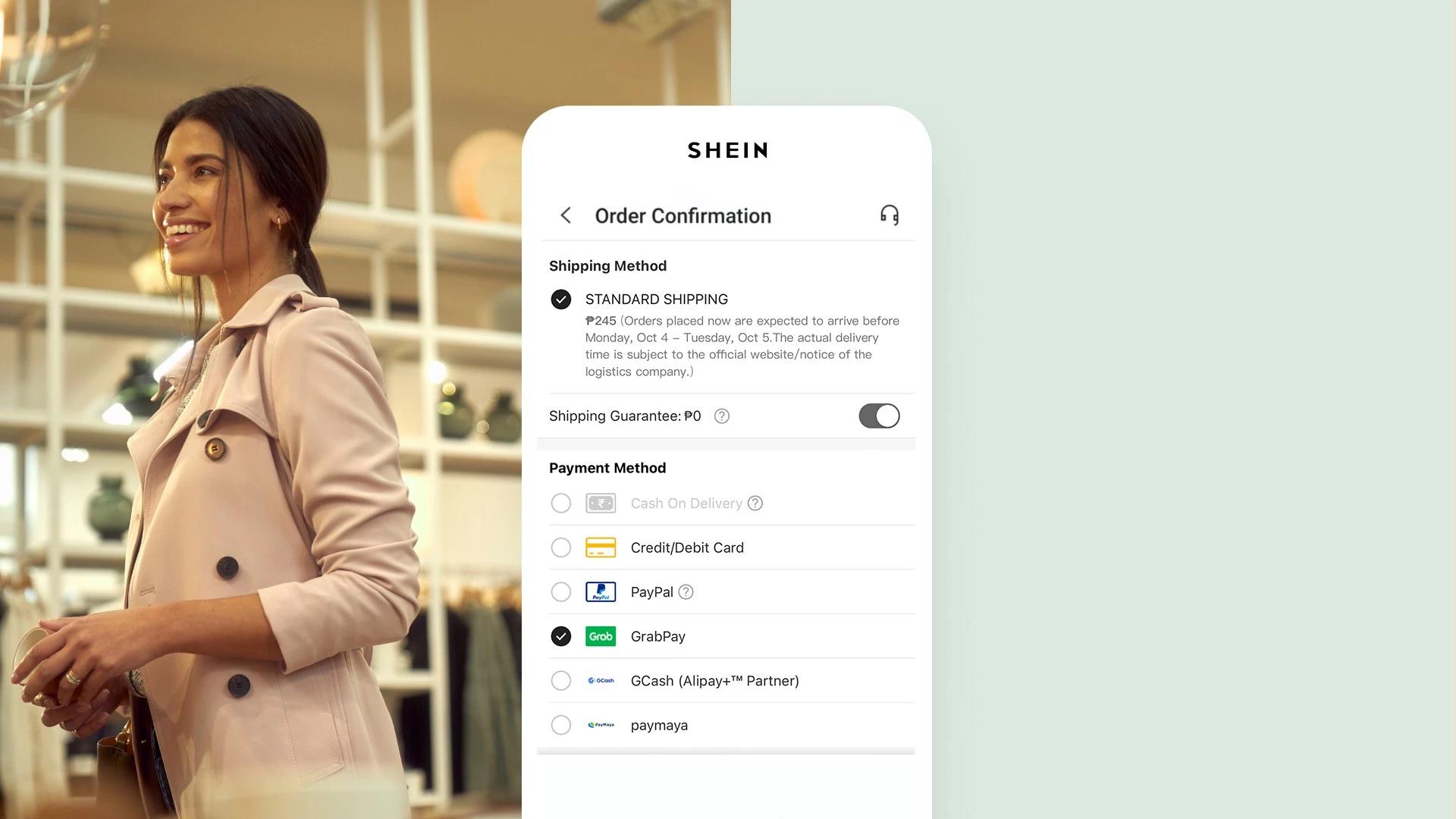 SHEIN App Checkout