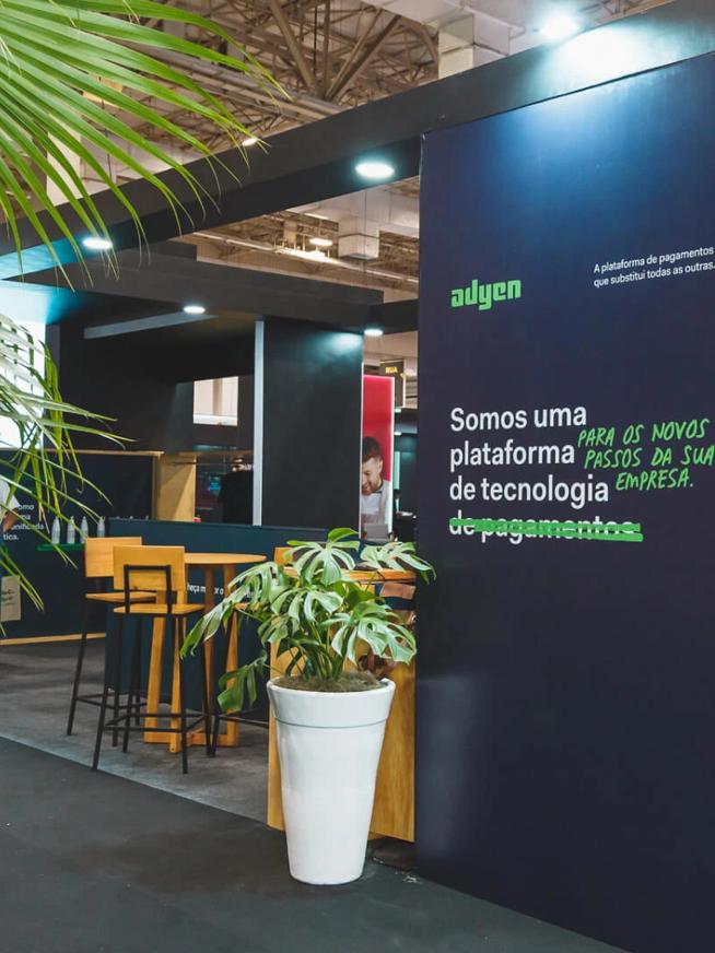 Adyen promove 
experiência phygital no 
Fórum E-Commerce Brasil