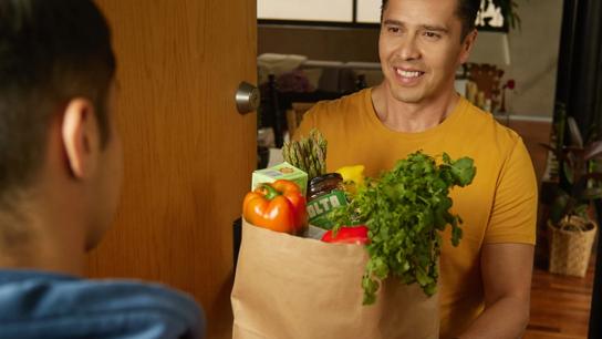 Food delivery per bike