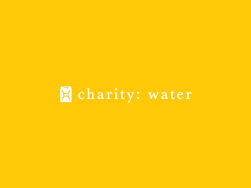 Charity:Water logo