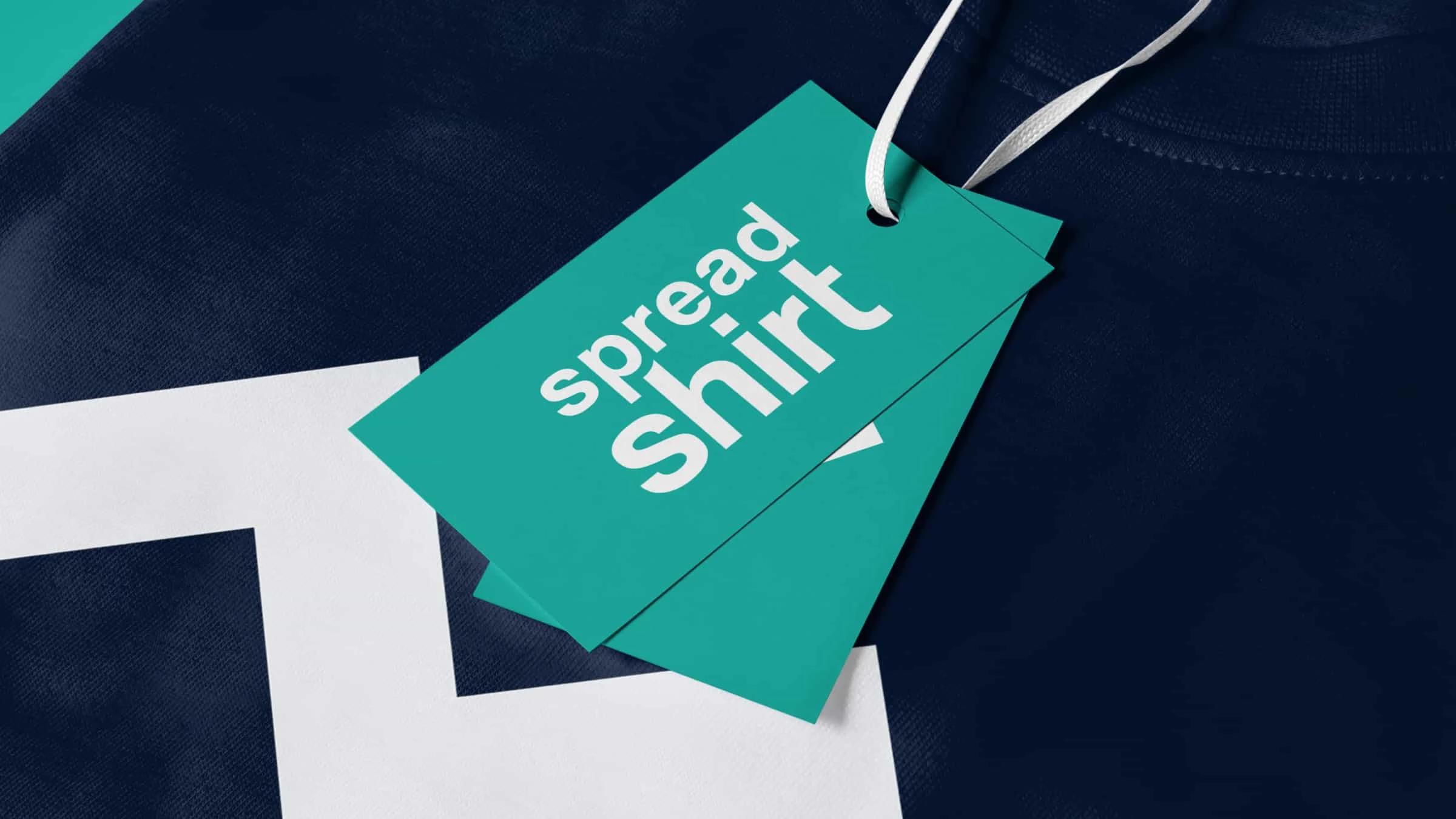 Close up image of Spreadshirt t shirt