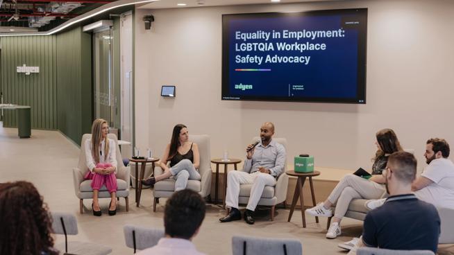  Adyen promove mesa redonda sobre Igualdade no Emprego: LGBTQIA+