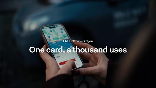 FREENOW's card program with Adyen